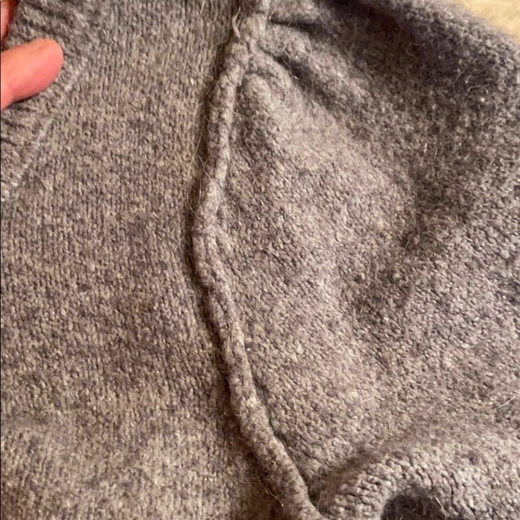 Free People crew neck wool blend grey Sweater - Picture 7 of 9